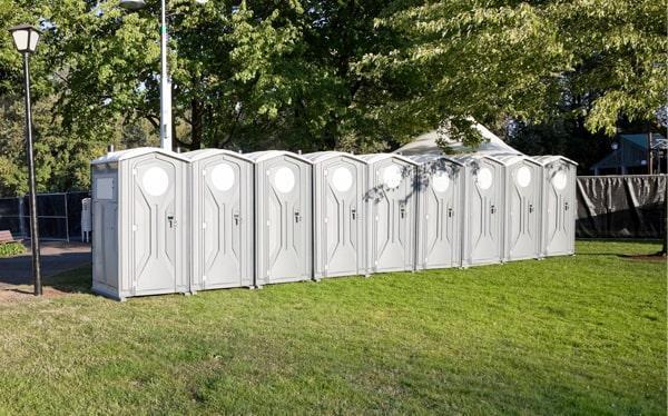 we offer branding and customization options for our special event porta potties to help enhance the overall event experience